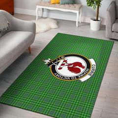 Currie Tartan Crest Area Rug