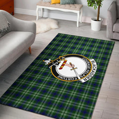 Blackadder Tartan Crest Area Rug