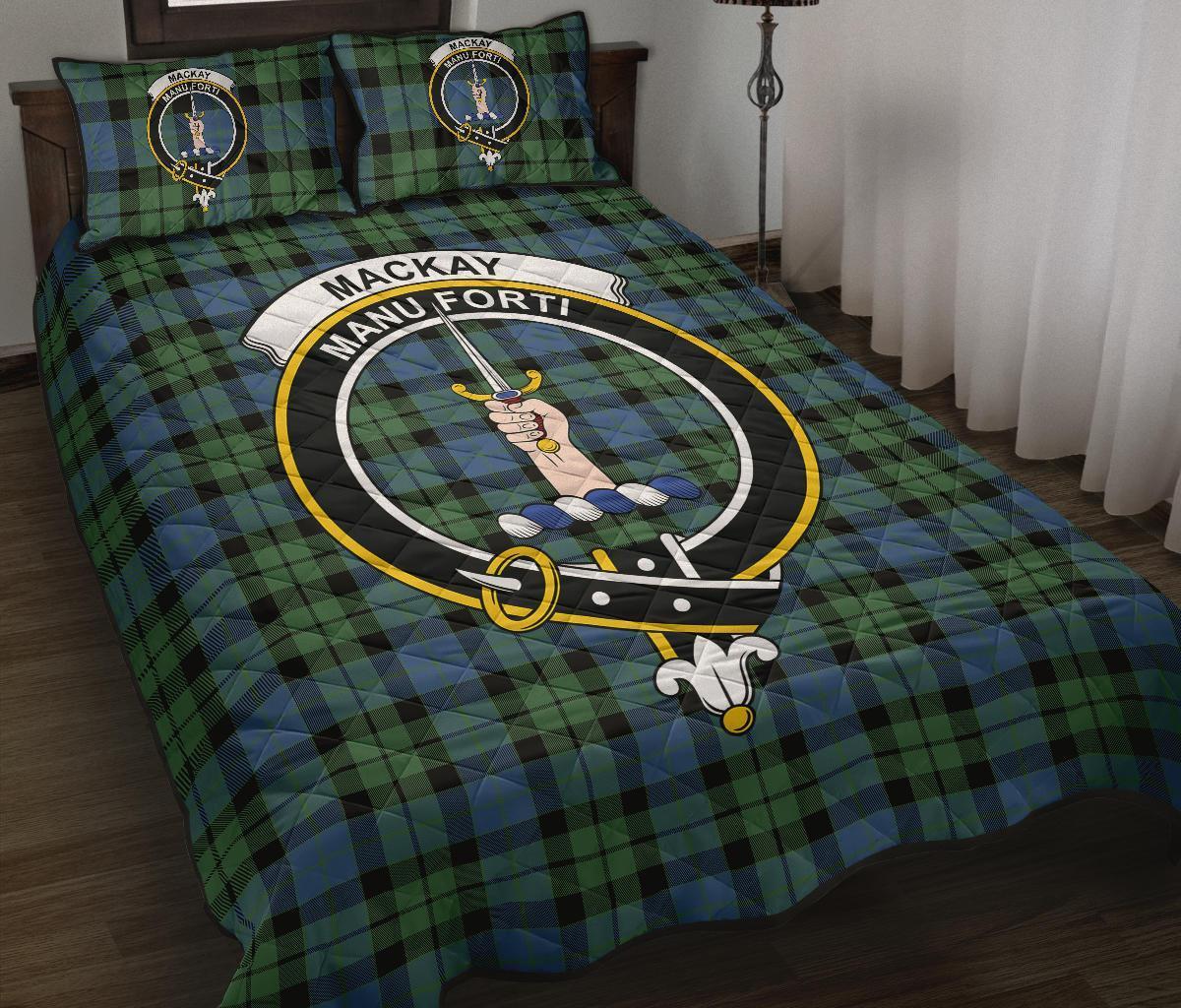 MacKay Ancient Tartan Crest Quilt Bed Set