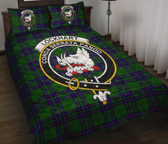 Lockhart Modern Tartan Crest Quilt Bed Set