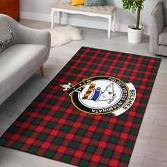 Belshes Tartan Crest Area Rug