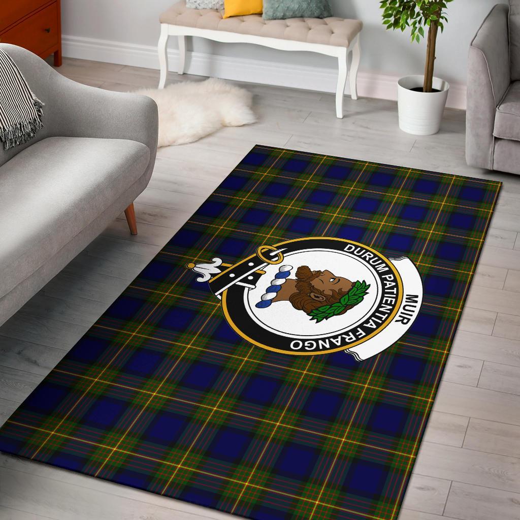 Muir Tartan Crest Area Rug