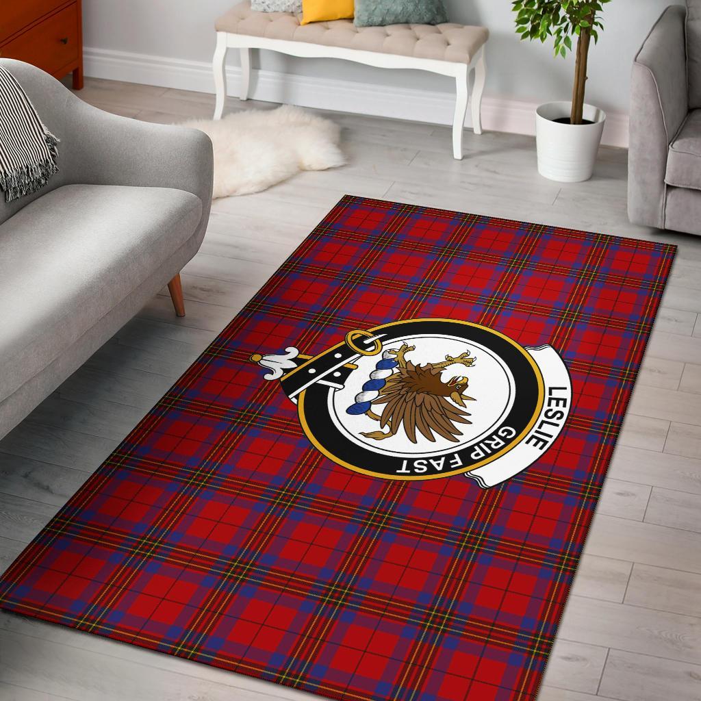 Leslie Tartan Crest Area Rug