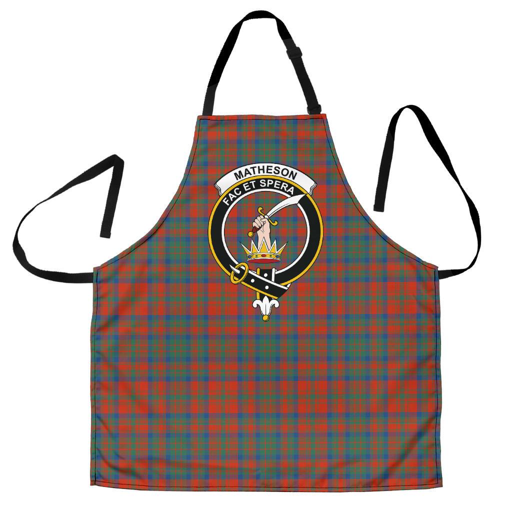 Matheson Ancient Tartan Crest Apron