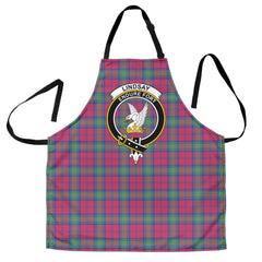 Lindsay Ancient Tartan Crest Apron