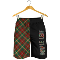 Maple Leaf Tartan Men's Short - Cross Style