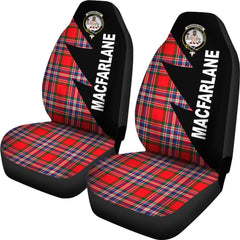 MacFarlane Tartan Crest Car seat cover