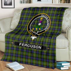 Ferguson Tartan Crest Blanket - 3 Sizes