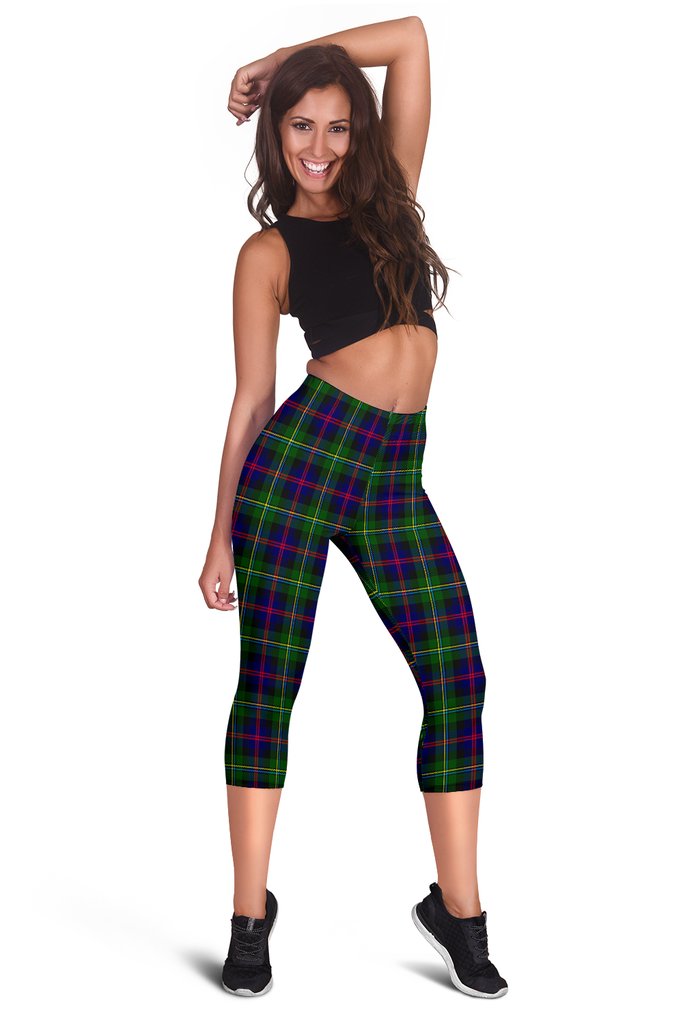 Malcolm (MacCallum) Modern Tartan Capris Leggings