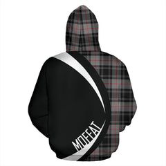 Moffat Modern Tartan Crest Hoodie - Circle Style