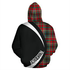 Anderson of Arbrake Tartan Crest Hoodie - Circle Style