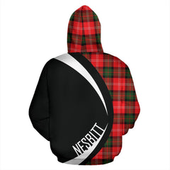 Nesbitt Modern Tartan Crest Zipper Hoodie - Circle Style