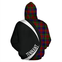 Tennant Tartan Crest Hoodie - Circle Style