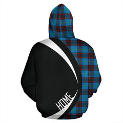 Home Ancient Tartan Crest Hoodie - Circle Style