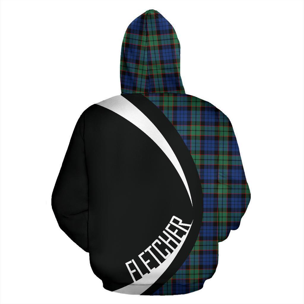 Fletcher Ancient Tartan Crest Hoodie - Circle Style