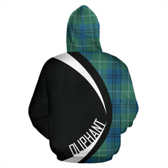 Oliphant Ancient Tartan Crest Hoodie - Circle Style