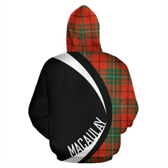 MacAulay Ancient Tartan Crest Hoodie - Circle Style