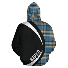 Napier Ancient Tartan Crest Hoodie - Circle Style