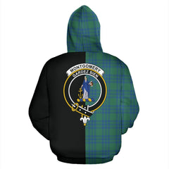 Montgomery Ancient Tartan Crest Zipper Hoodie - Half Of Me Style