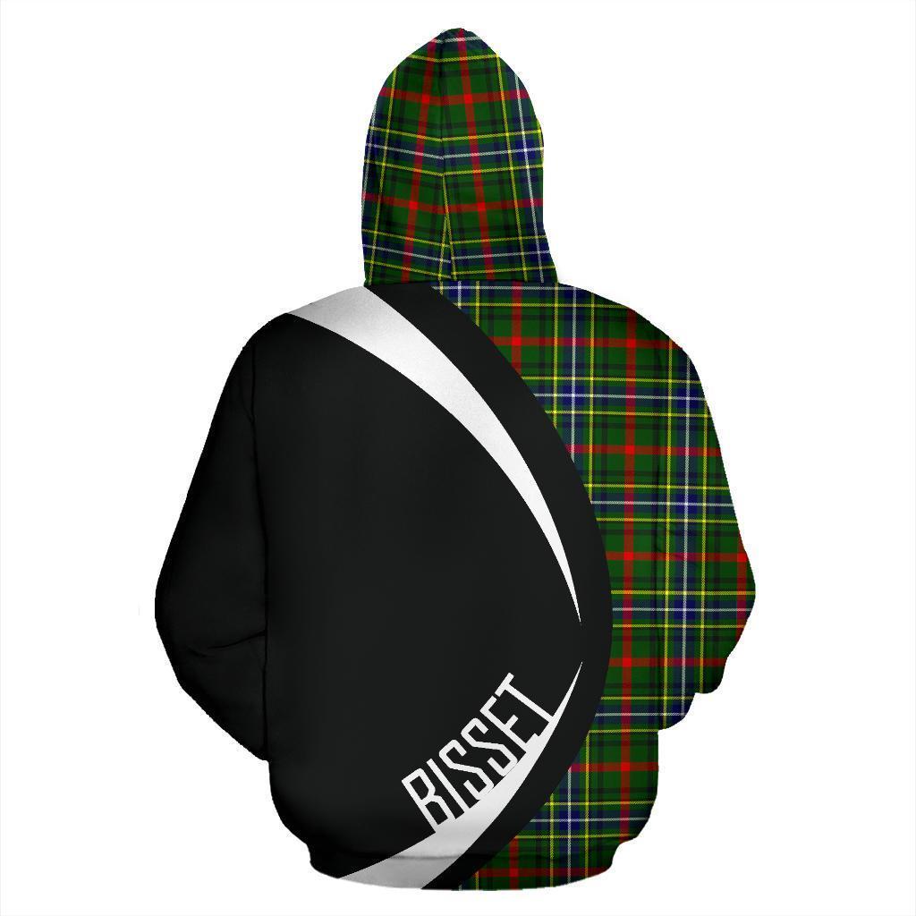 Bisset Tartan Crest Hoodie - Circle Style