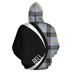 Bell of the Borders Tartan Crest Hoodie - Circle Style