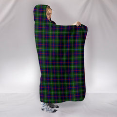 Malcolm (MacCallum) Tartan Hooded Blanket