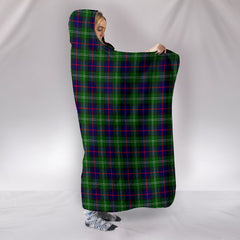 Sutherland Modern Tartan Hooded Blanket
