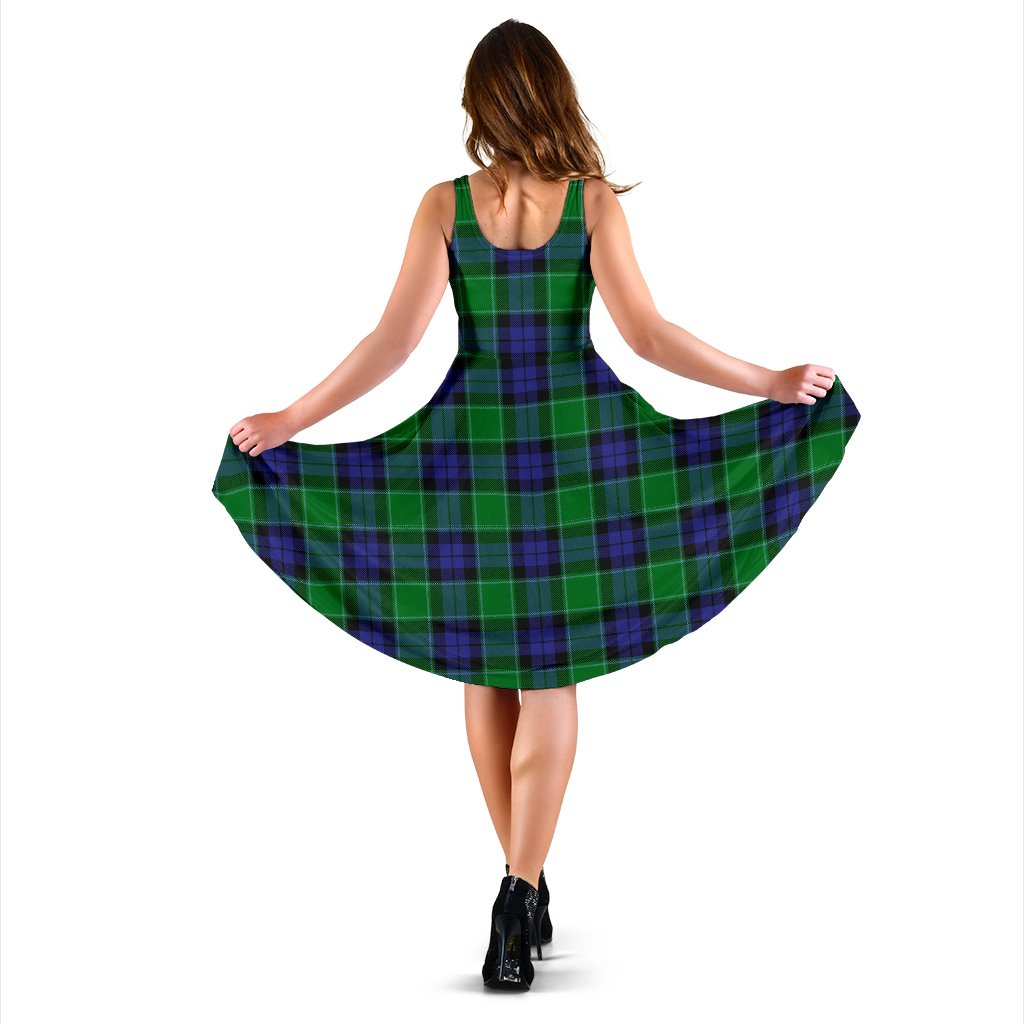 Graham of Menteith Modern Tartan Midi Dress