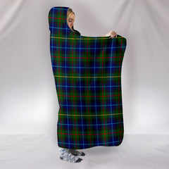 Smith Modern Tartan Hooded Blanket
