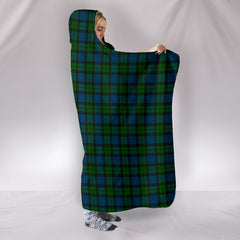 MacKay Modern Tartan Hooded Blanket