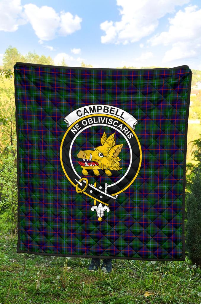 Campbell of Cawdor Family Modern Tartan Quilt