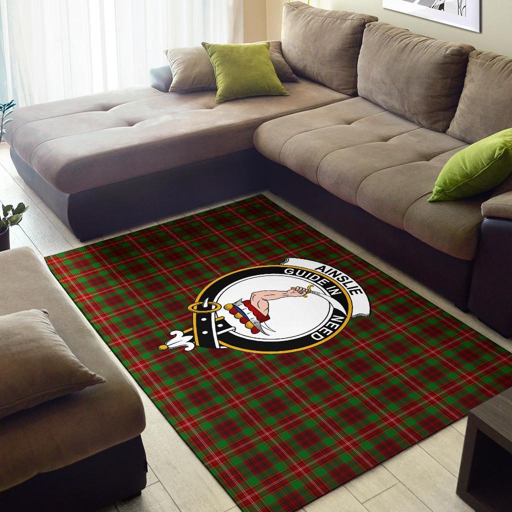 Ainslie Tartan Crest Area Rug