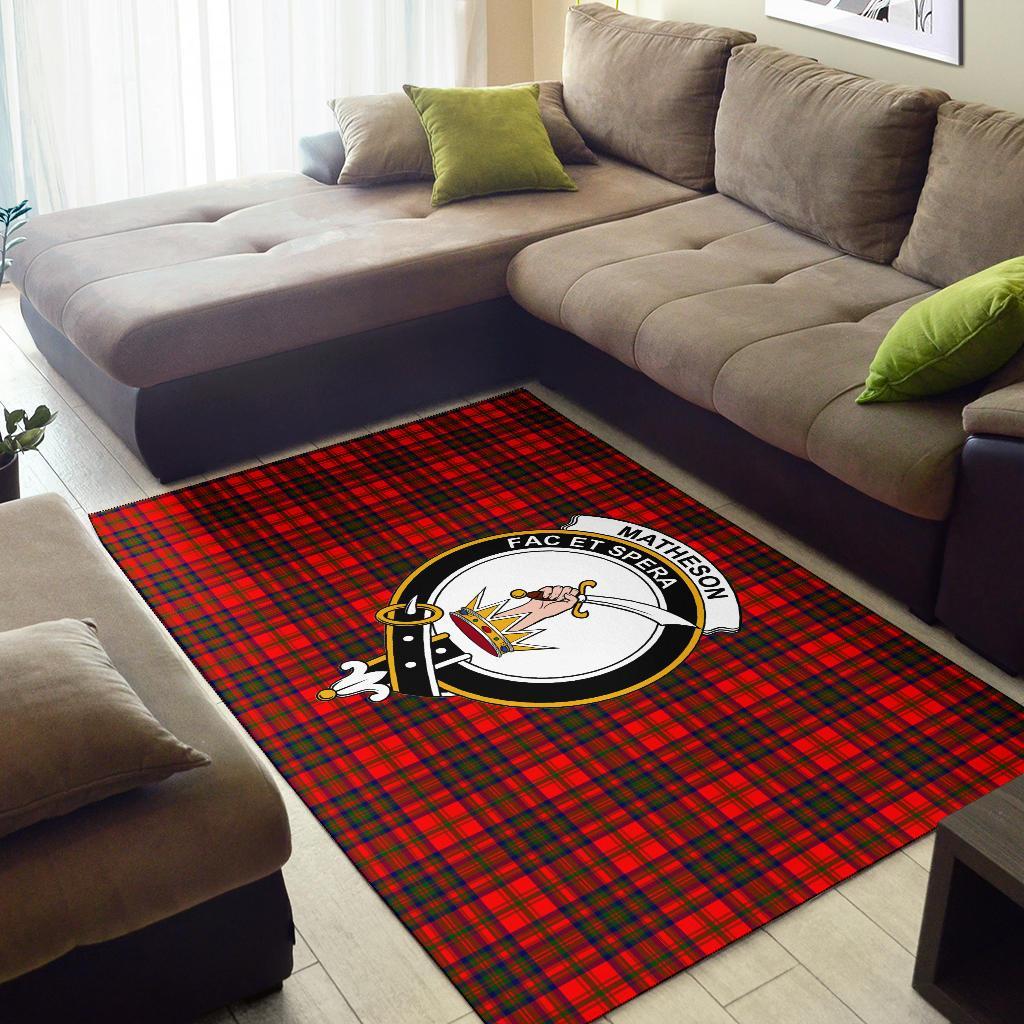 Matheson Tartan Crest Area Rug