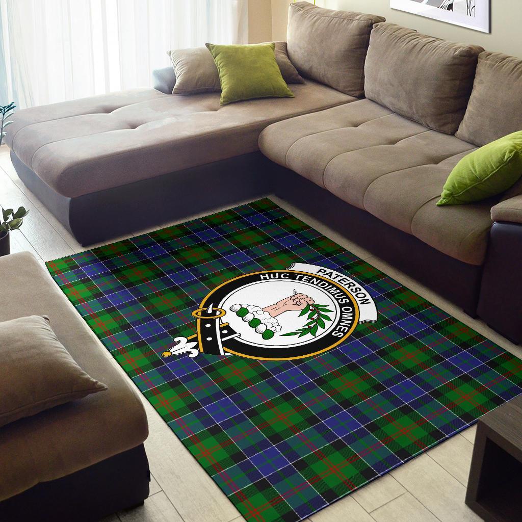 Paterson Tartan Crest Area Rug