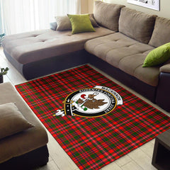 Mackinnon Tartan Crest Area Rug