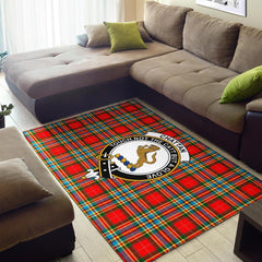 Chattan Tartan Crest Area Rug