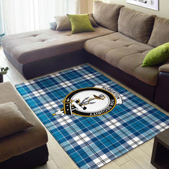 Roberton Tartan Crest Area Rug