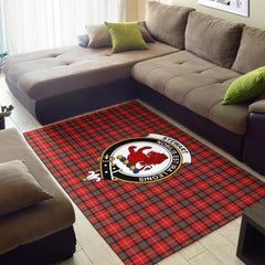 Stewart (Stuart) Of Bute Tartan Crest Area Rug