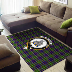 Dalrymple Tartan Crest Area Rug