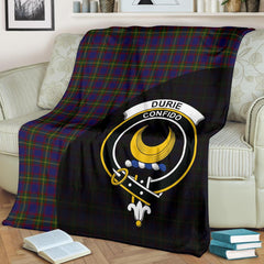 Durie Tartan Crest Blanket Wave Style