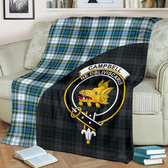 Campbell Dress Ancient Tartan Crest Blanket Wave Style