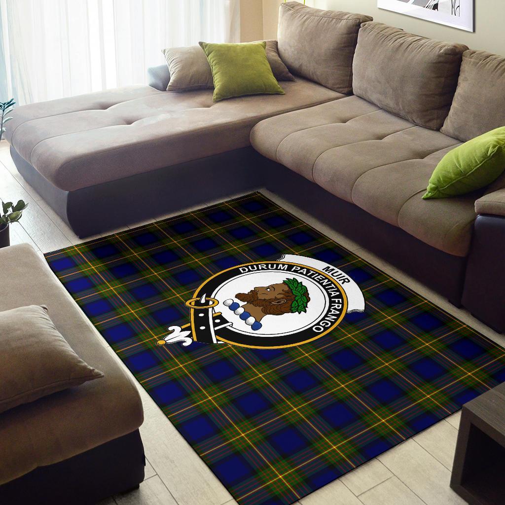 Muir Tartan Crest Area Rug