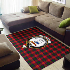 Belshes Tartan Crest Area Rug