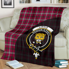 Little Tartan Crest Blanket Wave Style