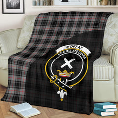 Moffat Modern Tartan Crest Blanket Wave Style