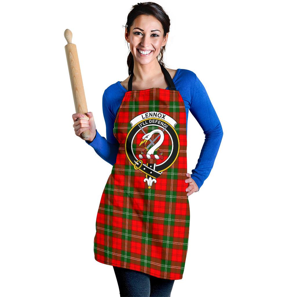 Lennox Modern Tartan Crest Apron