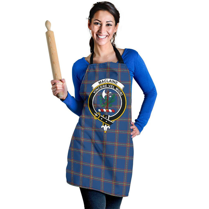 MacLaine of Loch Buie Hunting Ancient Tartan Crest Apron