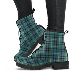 MacDonald Of The Isles Hunting Ancient Tartan Leather Boots - SP