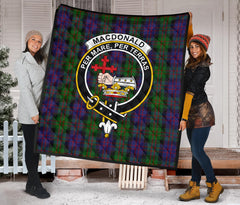 MacDonald Tartan Crest Quilt - SP