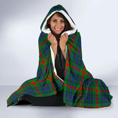 Aiton Family Tartan Crest Hooded Blanket